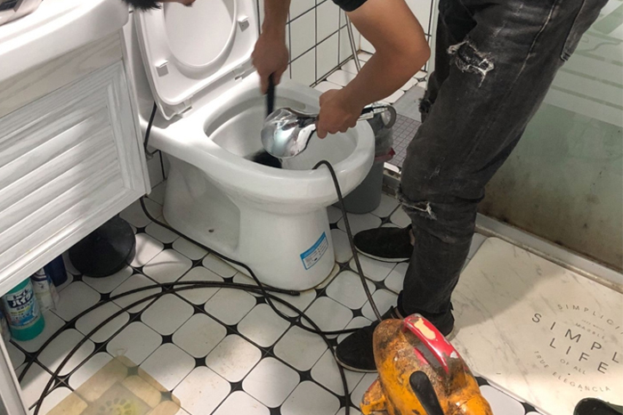 中沙疏通下水道